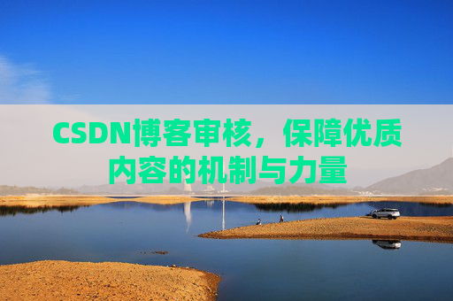 CSDN博客审核，保障优质内容的机制与力量